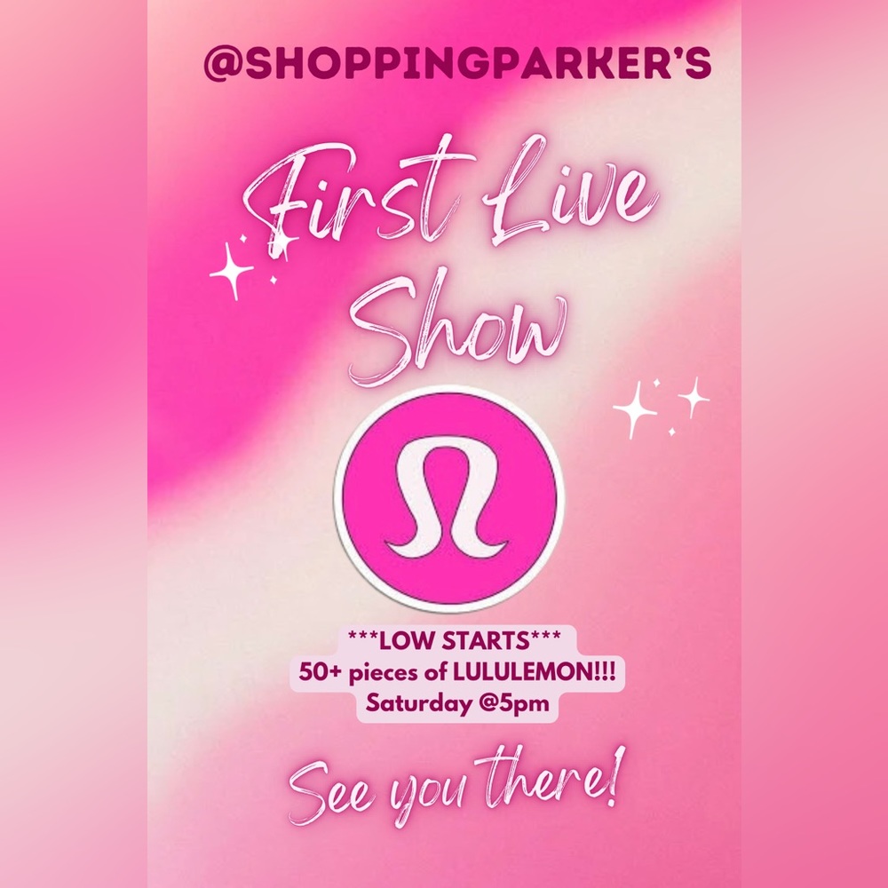 MY FIRST LIVE SHOW 💕🎉 PLEASE SUPPORT!